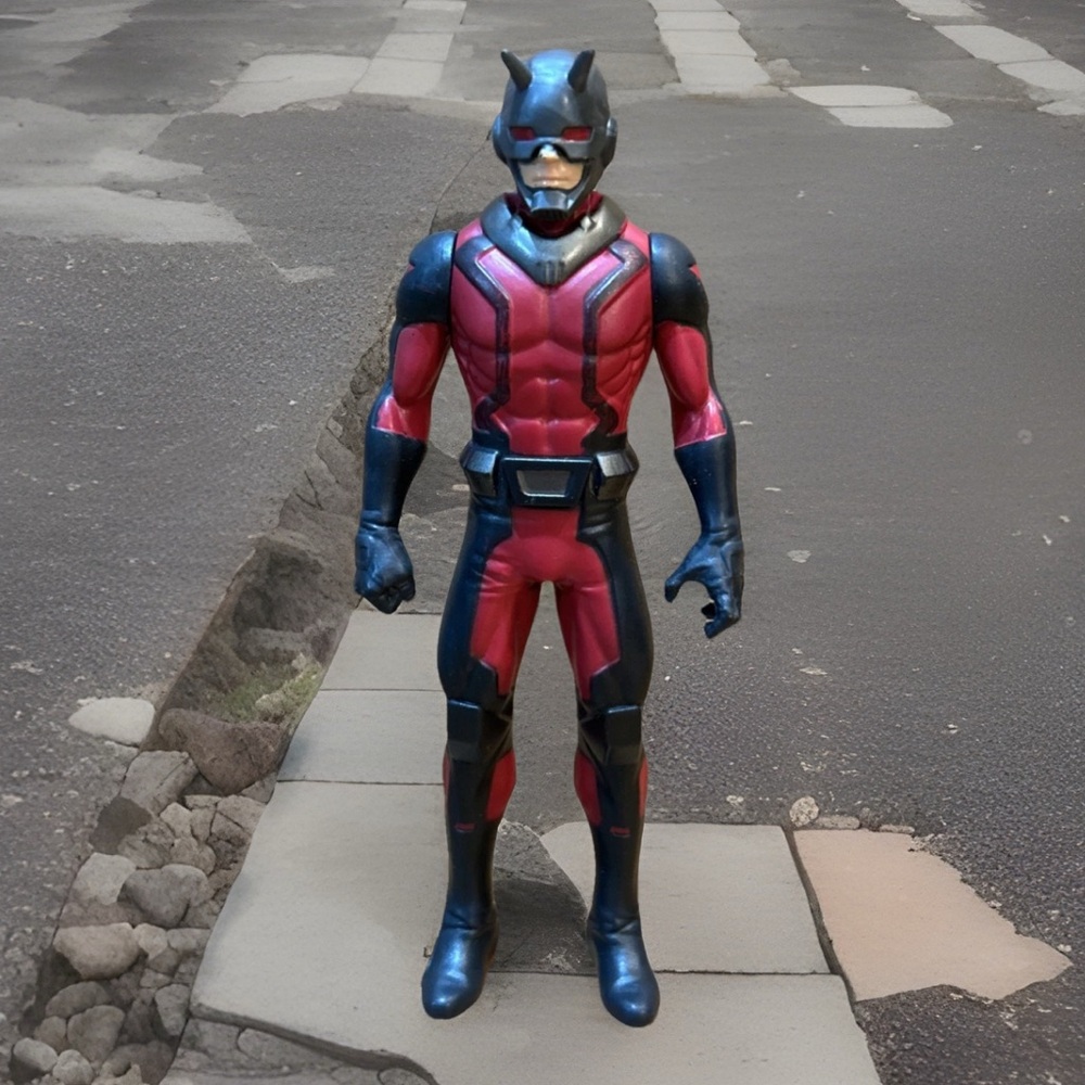 Marvel Hasbro 2016 Ant-Man Avengers Action Figure Basic Figure Toy 6" Red  EUC